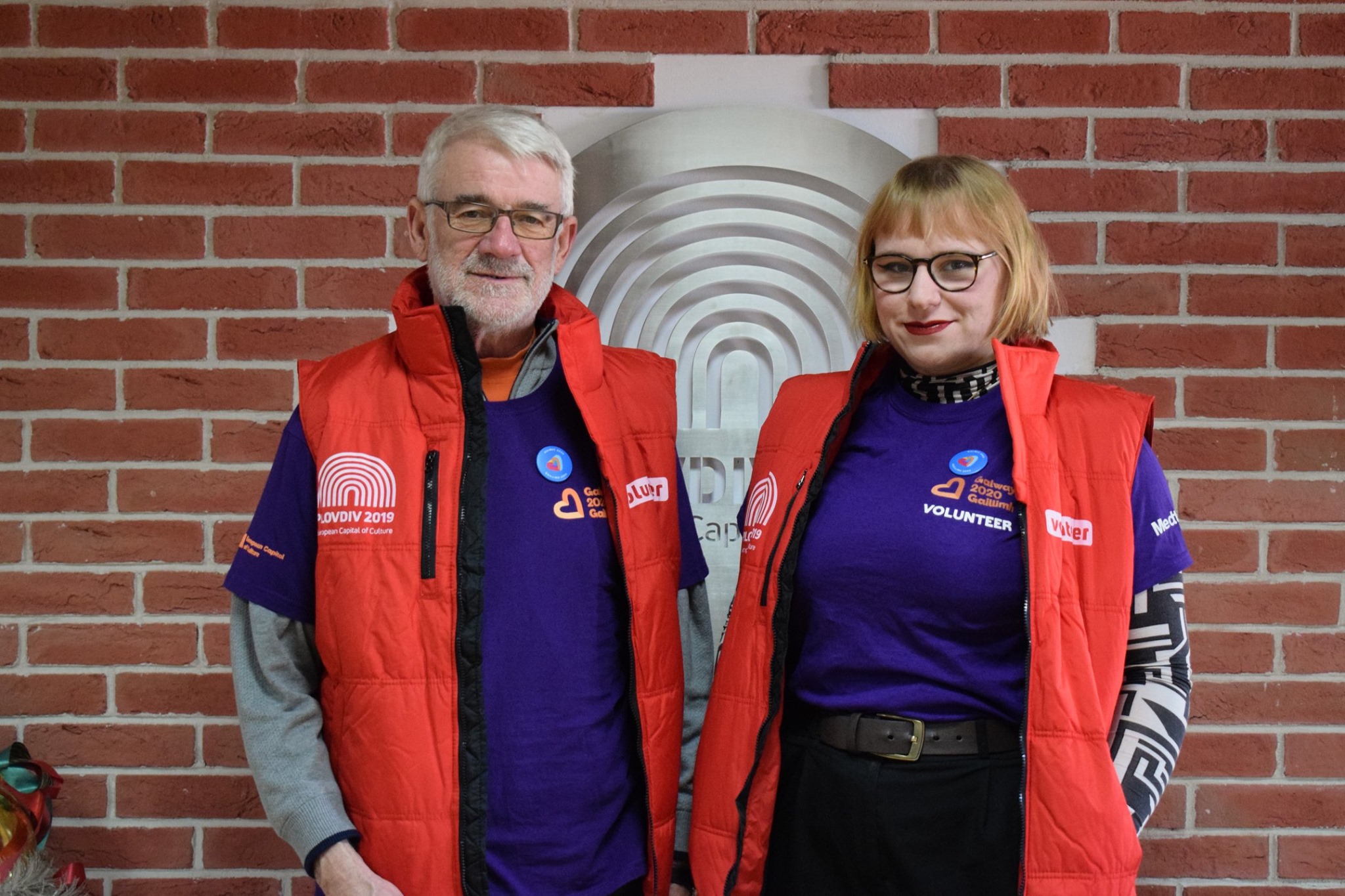 two galway volunteers