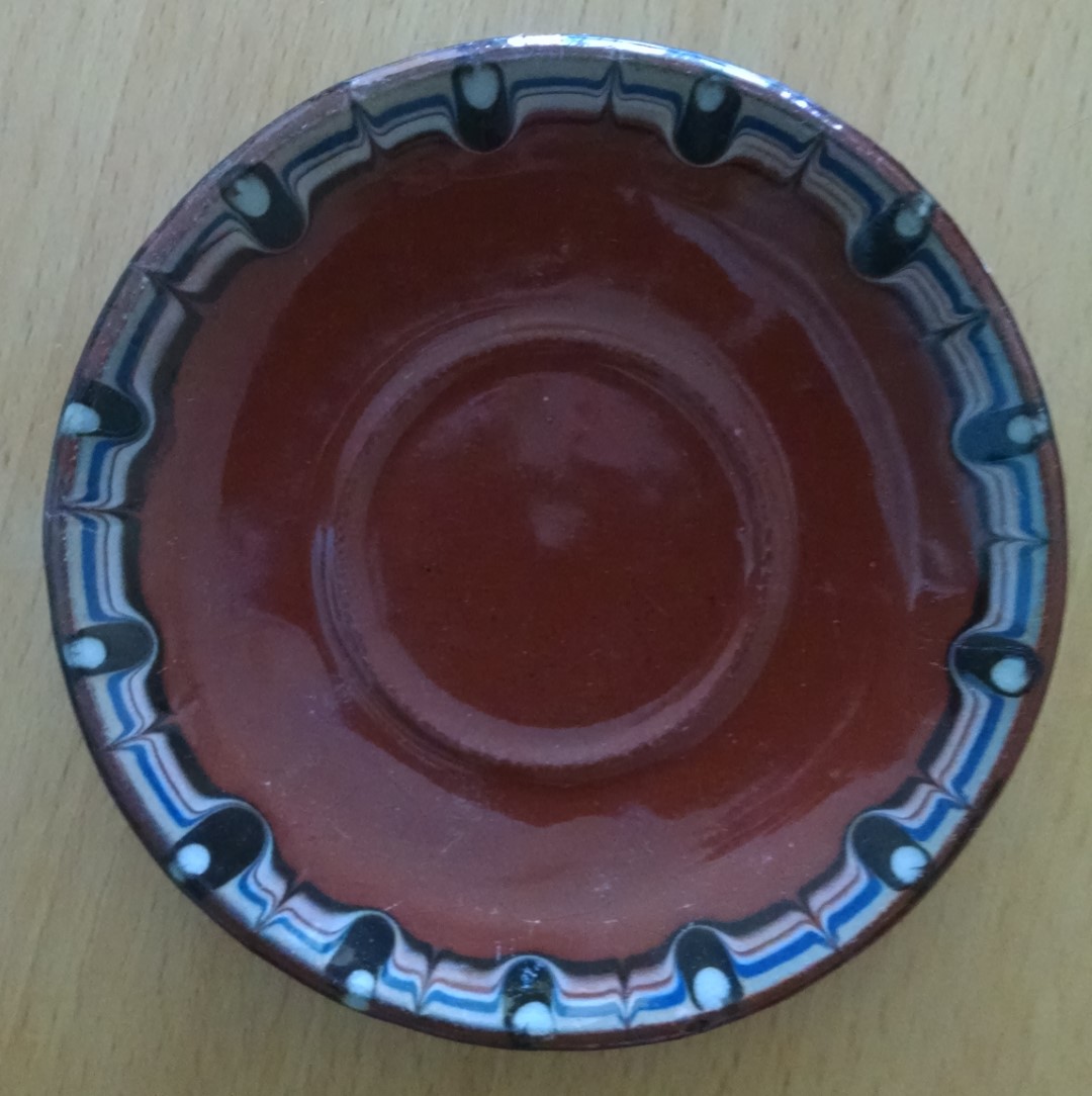 a coffee saucer